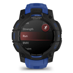 Garmin 010-03020-43 Instinct 3 AMOLED 本我系列 GPS 智慧腕錶 (50mm) (黑夜電光藍)